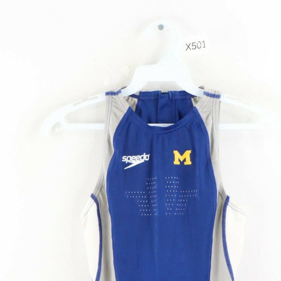Speedo Fastskin University of Michigan Swimsuit - Picture 2 of 11
